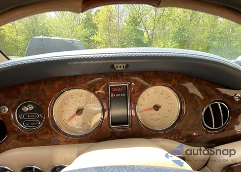 2002 Bentley Arnage R/Red Label from USA, damaged, VIN SCBLC31E62CX08029